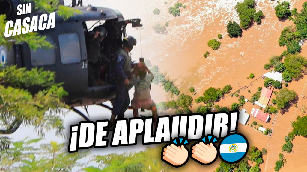 Familias en San Miguel son evacuadas en helicópteros tras