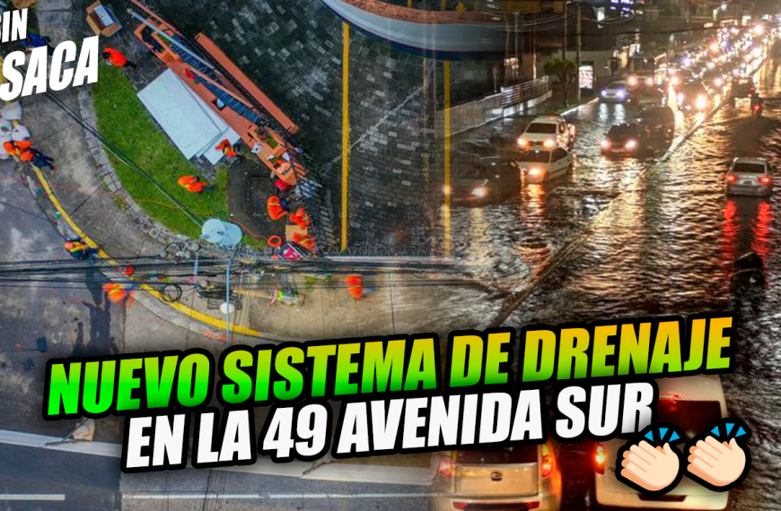 Construirán y mejorarán el sistema de drenajes en la 49 Avenida Sur