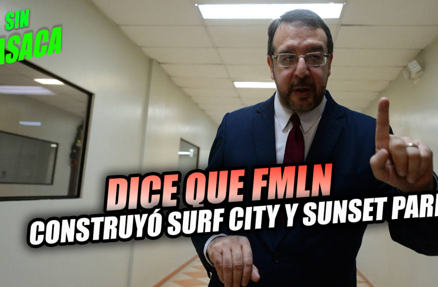 Fortín Magaña dice que Surf City y Sunset Park fueron obras del FMLN