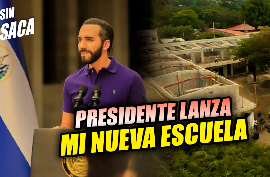 Presidente Nayib Bukele lanza reforma educativa: Mi Nueva Escuela