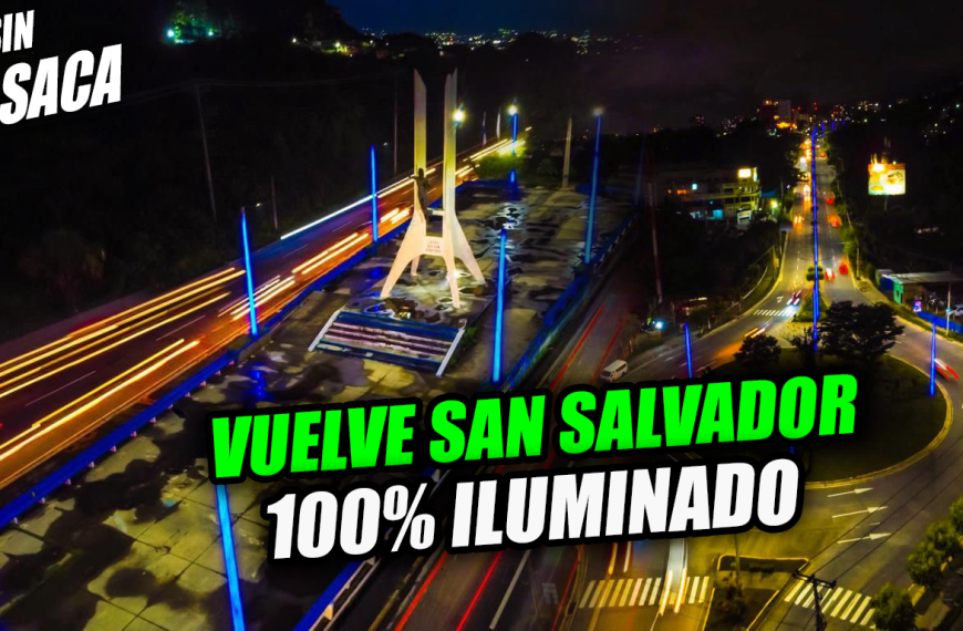 San Salvador estará 100% Iluminado