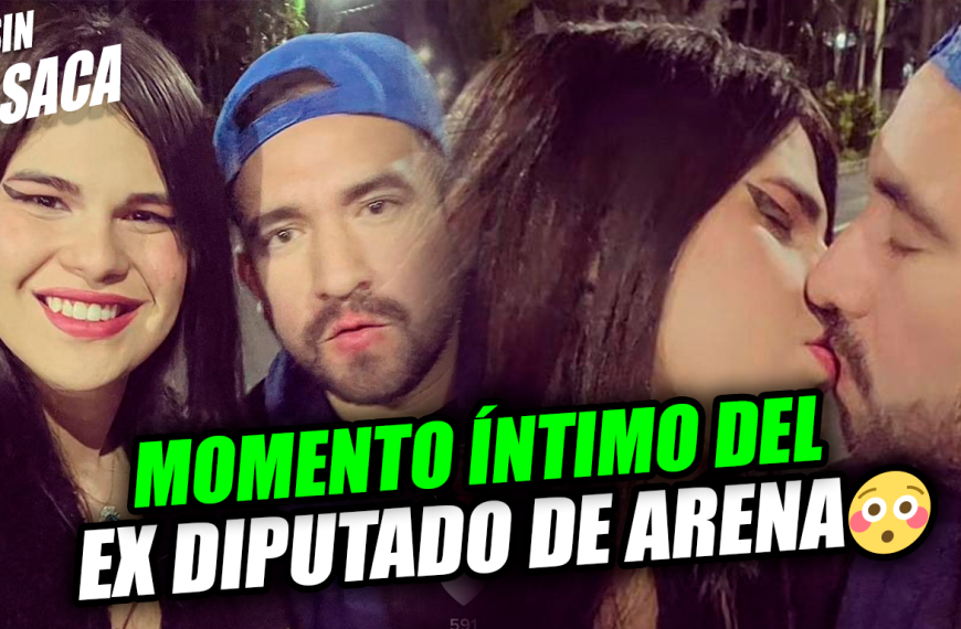 Ex diputado de ARENA y su apasionado beso con un miembro de la comunidad LGBT