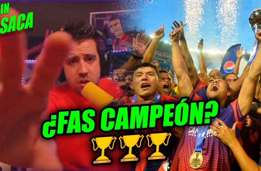 AuronPlay manda sus bendiciones para que FAS sea campeón mañana