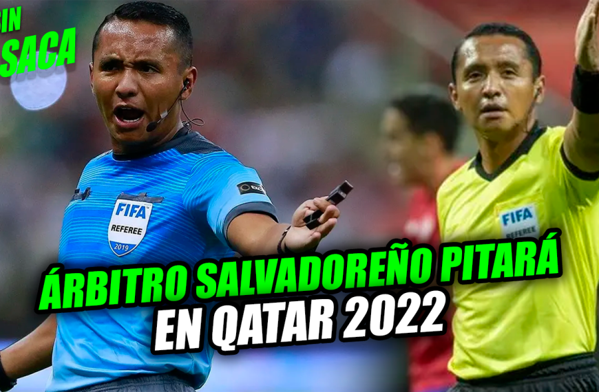 Árbitro salvadoreño impartirá justicia en el Mundial de Qatar 2022
