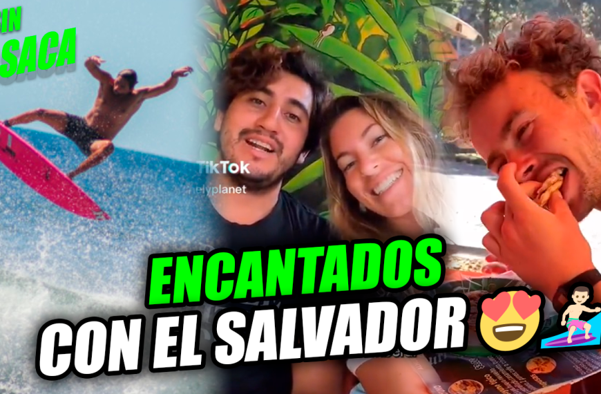 Extranjeros que disfrutan de El Salvador hacen invitación a personas de todo el mundo para que visiten nuestro país