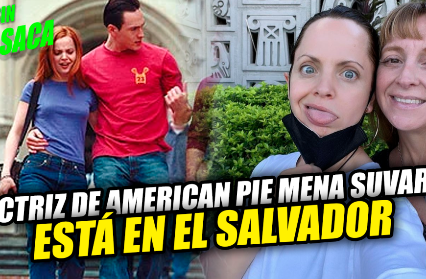 La Famosa actriz de la popular película «American Pie», Mena Suvari, está en El Salvador