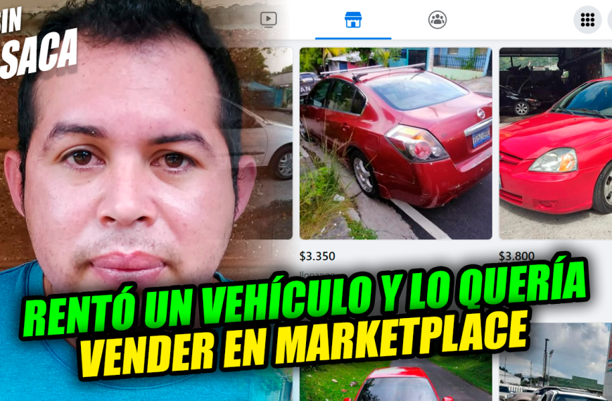 Un hombre fue capturado al tratar de vender en Marketplace un vehículo rentado