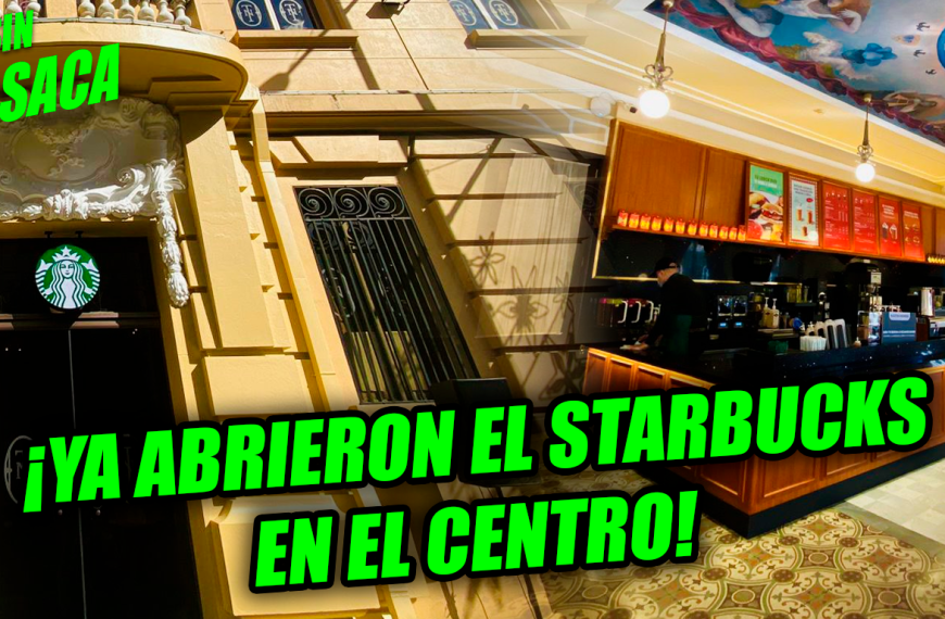 Inauguran Starbucks en el Centro Histórico de San Salvador