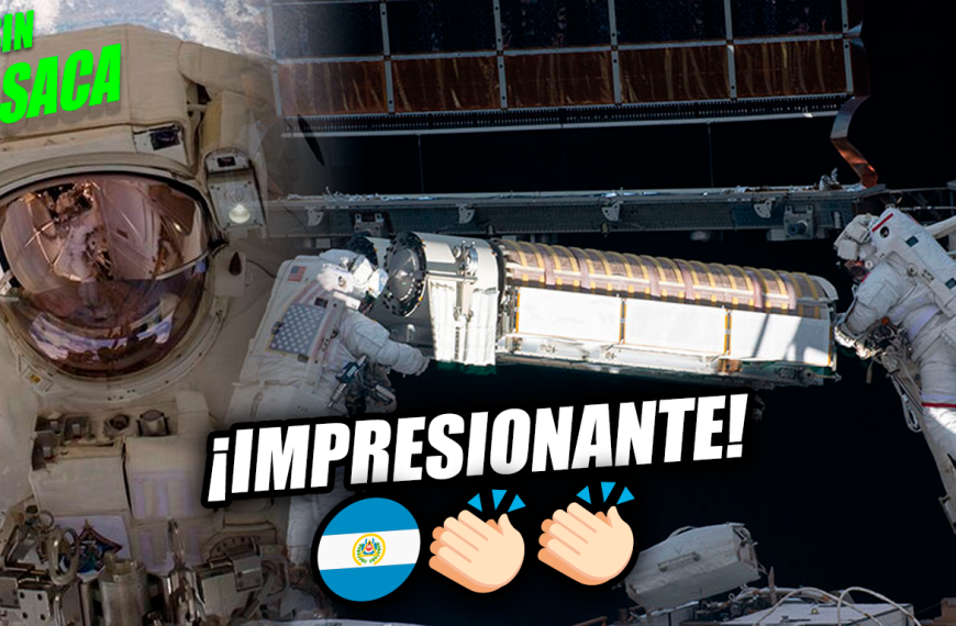 El astronauta salvadoreño Frank Rubio ha dado inicio a su primera caminata espacial