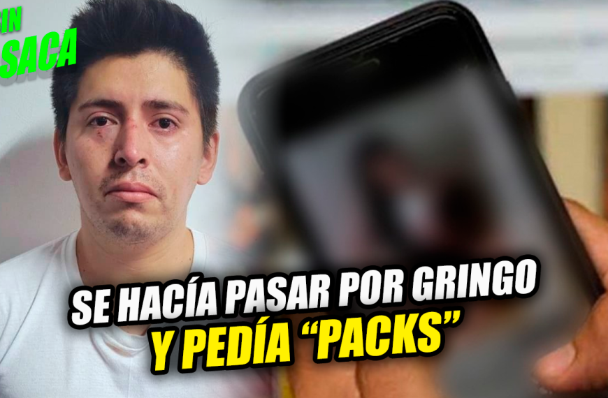 El «gringo», un hombre que se hacía pasar por estadounidense, pedía packs a chicas en redes sociales