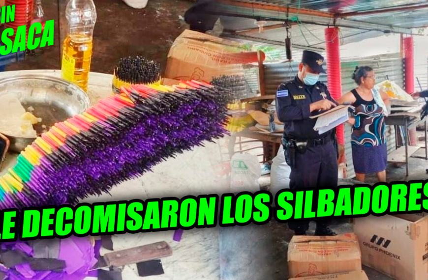 Decomisan más de 21 mil 900 silbadores en Puerto El Triunfo