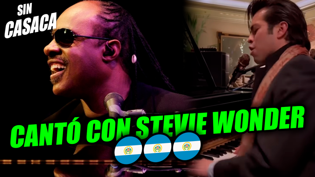 Hijo de Marito Rivera cantó con la leyenda musical Stevie Wonder