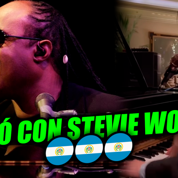 Hijo de Marito Rivera cantó con la leyenda musical Stevie Wonder