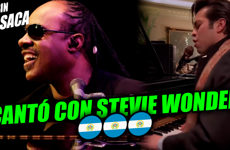 Hijo de Marito Rivera cantó con la leyenda musical Stevie Wonder