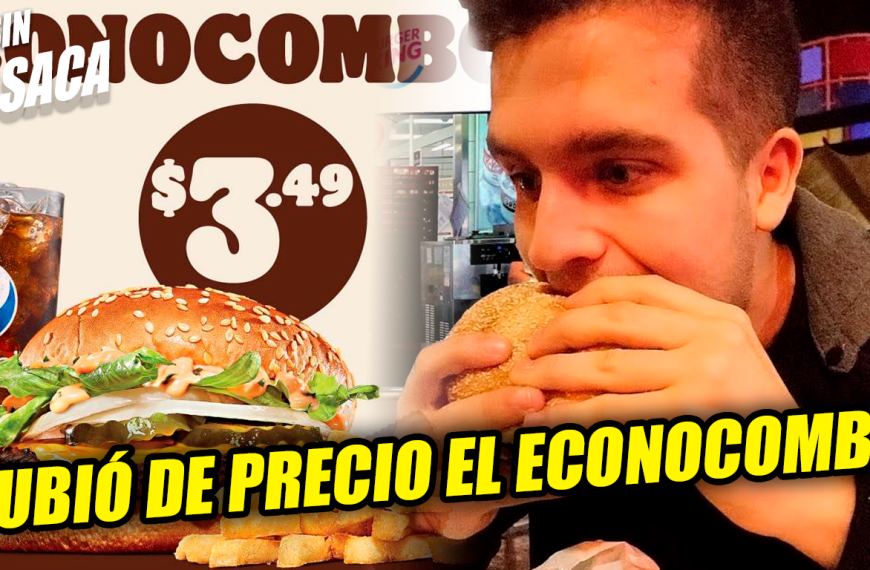 Usuarios en redes sociales reaccionan al nuevo precio del econocombo de Burger King