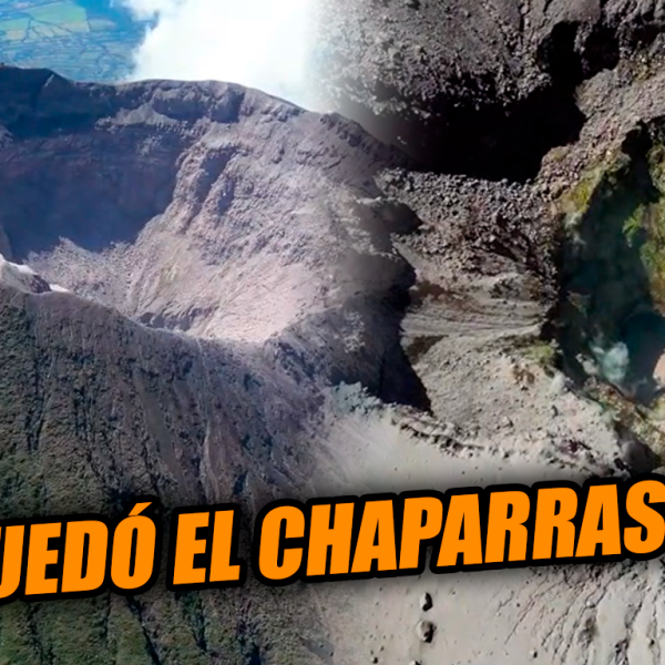 ¡Increíble! Así es como quedó el volcán Chaparrastique luego de las erupciones de…