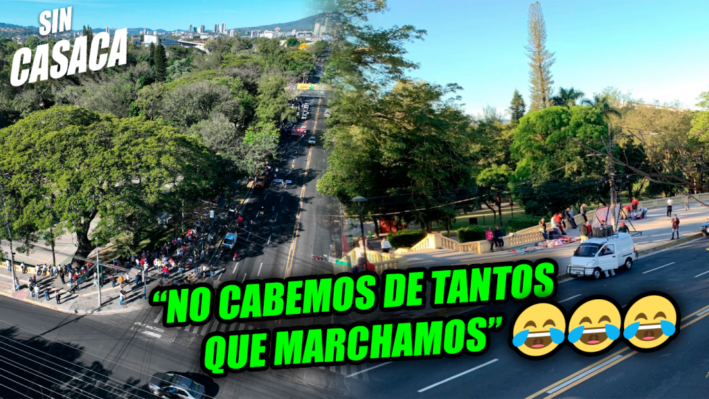 Ni una alma en la marcha de la oposición convocada para este…