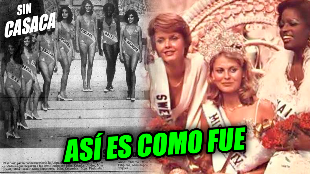 FOTOS: Así se vivió Miss Universo El Salvador en 1975