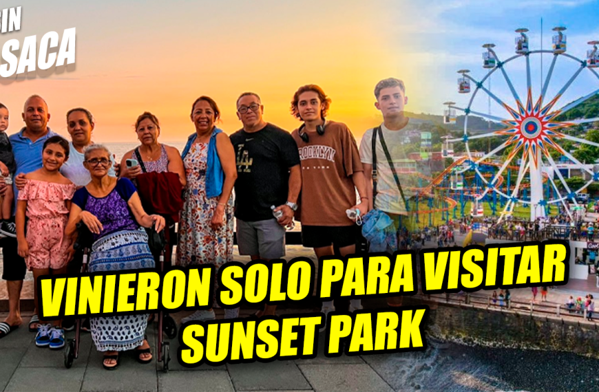 Turistas extranjeros llegan a El Salvador solo para visitar Sunset Park los primeros…