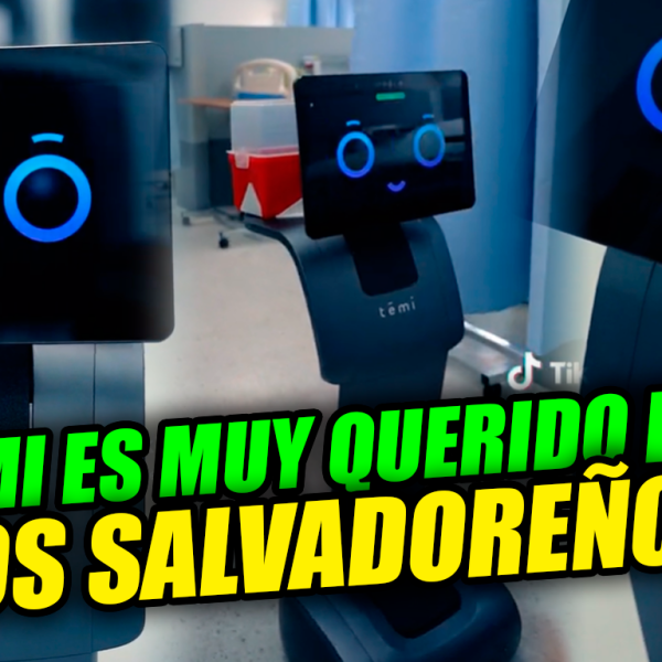 Este es Temi, el nuevo robot y asistente médico del Hospital Zacamil
