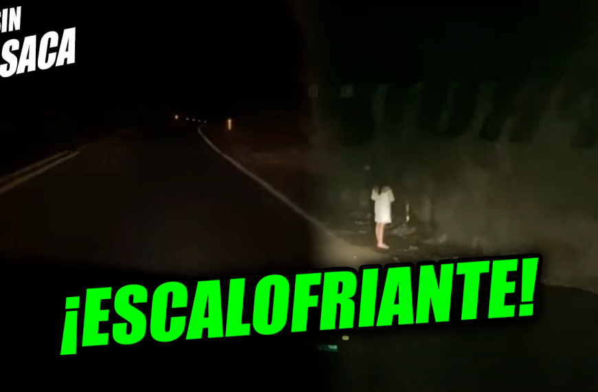 Jóvenes graban el momento donde viven una experiencia paranormal en un túnel de la Litoral