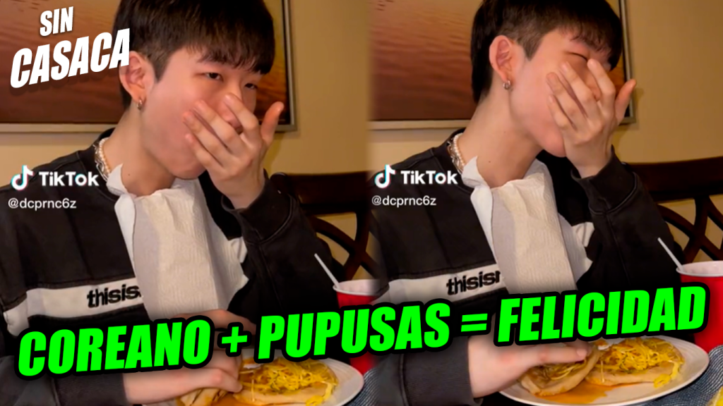 Coreano probó las pupusas por primera vez y quedó enamorado que se…