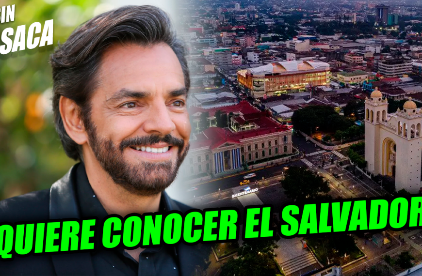 Eugenio Derbez expresa su deseo de conocer El Salvador lo más pronto posible