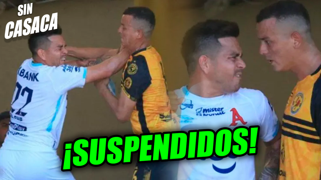 Suspenden a Fito Zelaya y Ronald Padilla en la Primera División