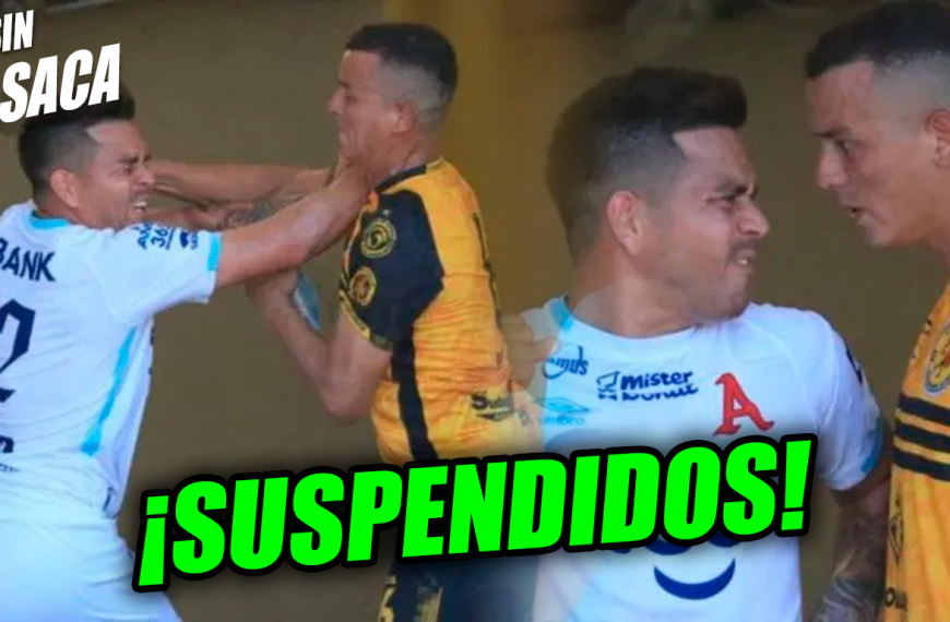 Suspenden a Fito Zelaya y Ronald Padilla en la Primera División