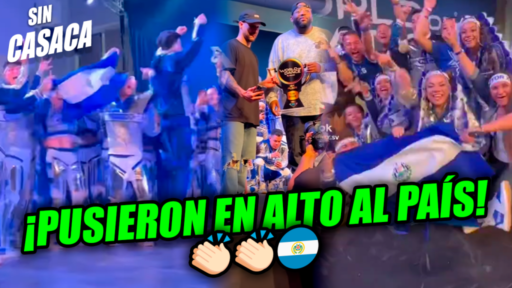 Grupo salvadoreño se coronó campeón mundial de baile en Panamá