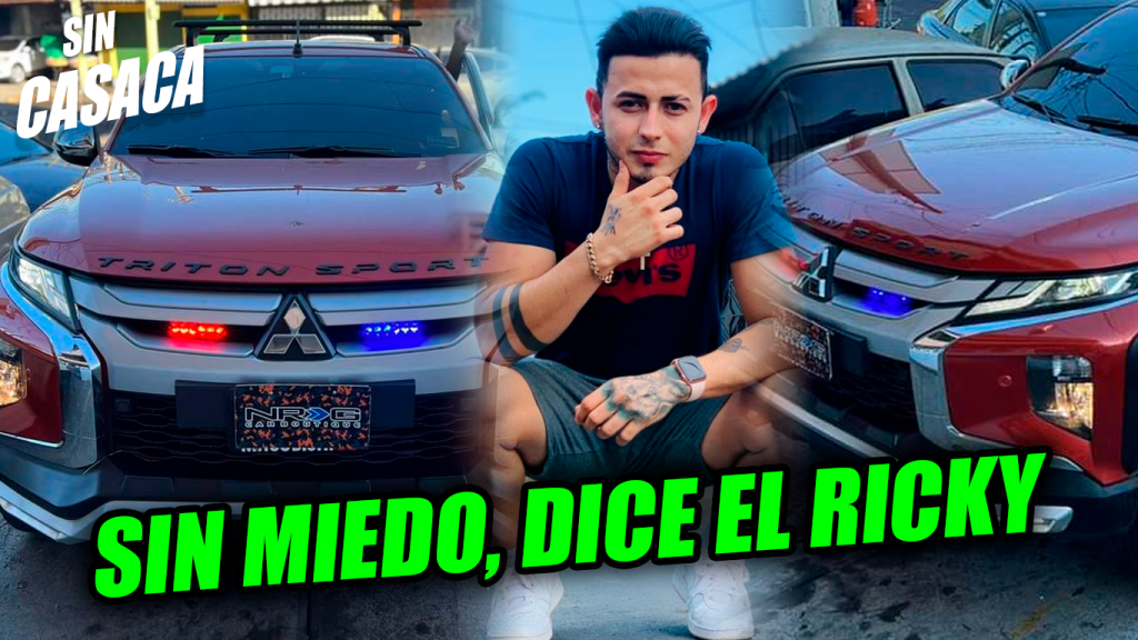 Al Ricky le vale todo: le instaló luces de policía a su…