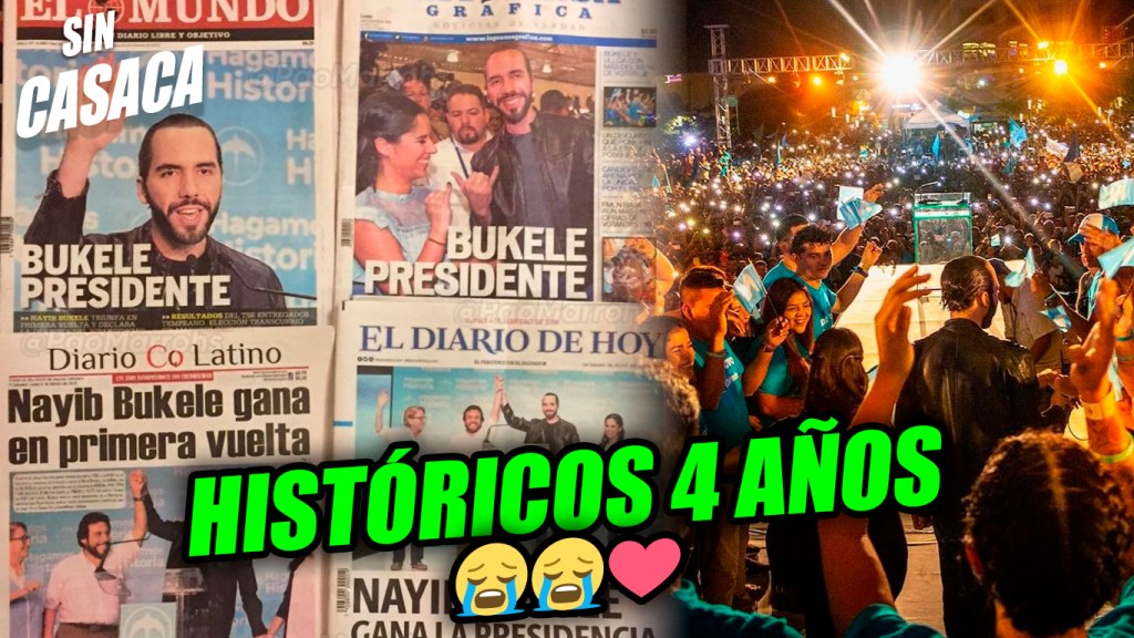 Usuarios en redes sociales recuerdan la victoria presidencial del tío Bukele