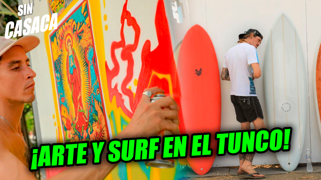 Aperturan el Festival «Boards & Art» en Playa El Tunco