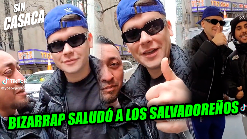 Bizarrap manda un saludo a todos los salvadoreños y se vuelve viral…