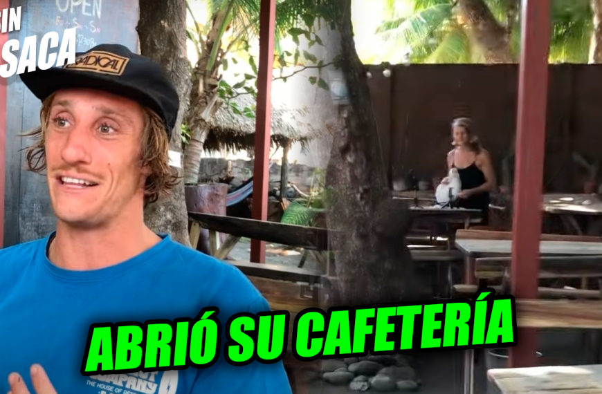 Surfista canadiense abrió una cafetería en El Salvador y asegura que fue la mejor decisión de su…