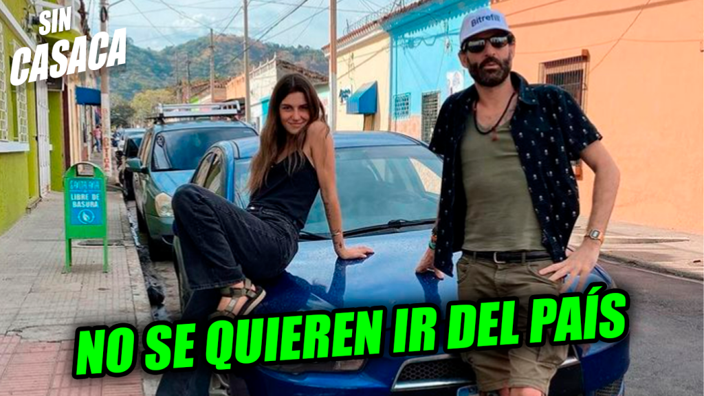 Pareja italiana se ha enamorado de El Salvador y lleva 45 días…