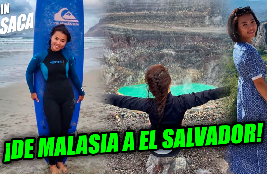 Turista de Malasia escuchó hablar de El Salvador y tomó un vuelo directo de 30 horas para…