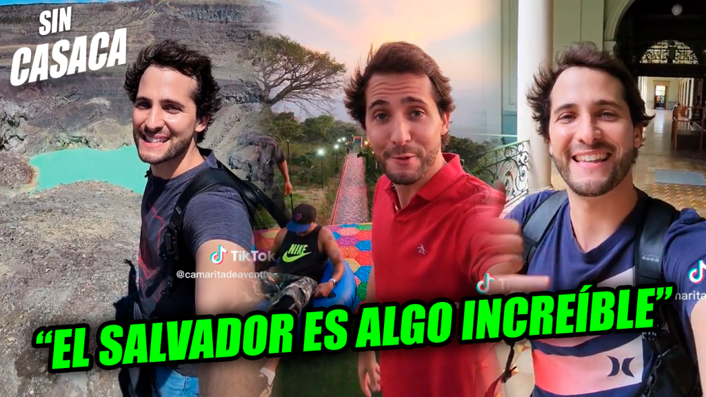 Youtuber mexicano emprendió una aventura en El Salvador y ahora no quiere…