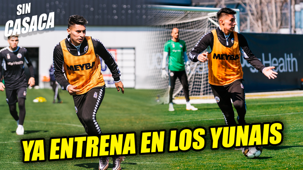 Así entrena el salvadoreño Bryan Tamacas con su nuevo equipo de la…