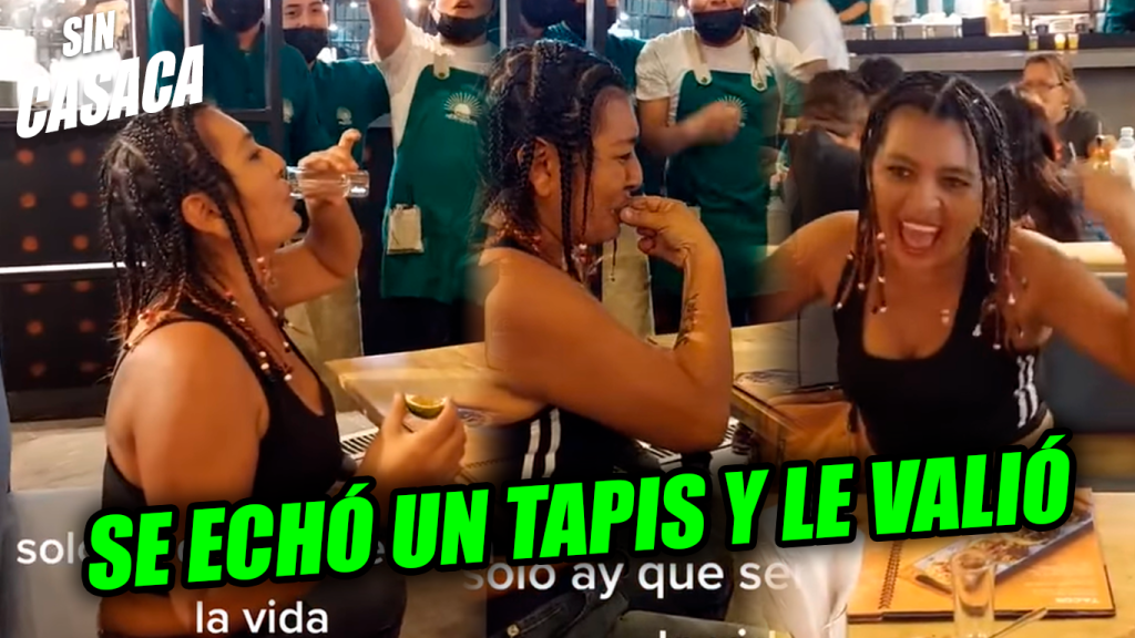 Yanira Berríos se vuelve viral luego que se echara un tapis dentro…