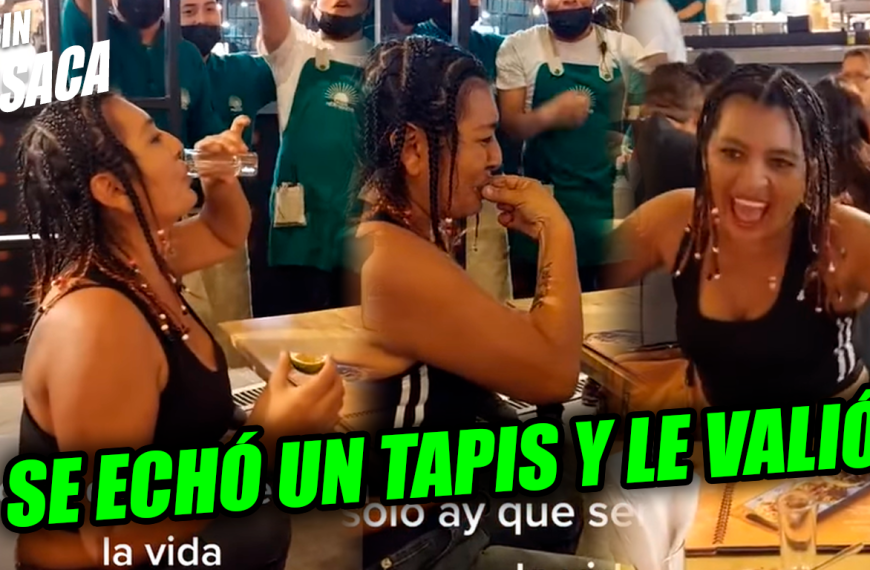 Yanira Berríos se vuelve viral luego que se echara un tapis dentro de un restaurante en Honduras