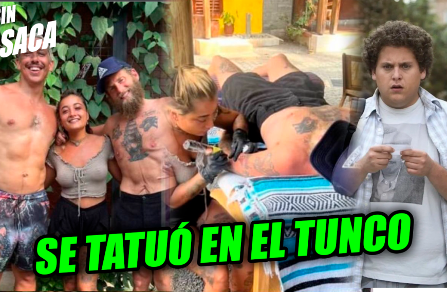 Famoso actor y protagonista de «Super cool» se tatuó en las playas salvadoreñas