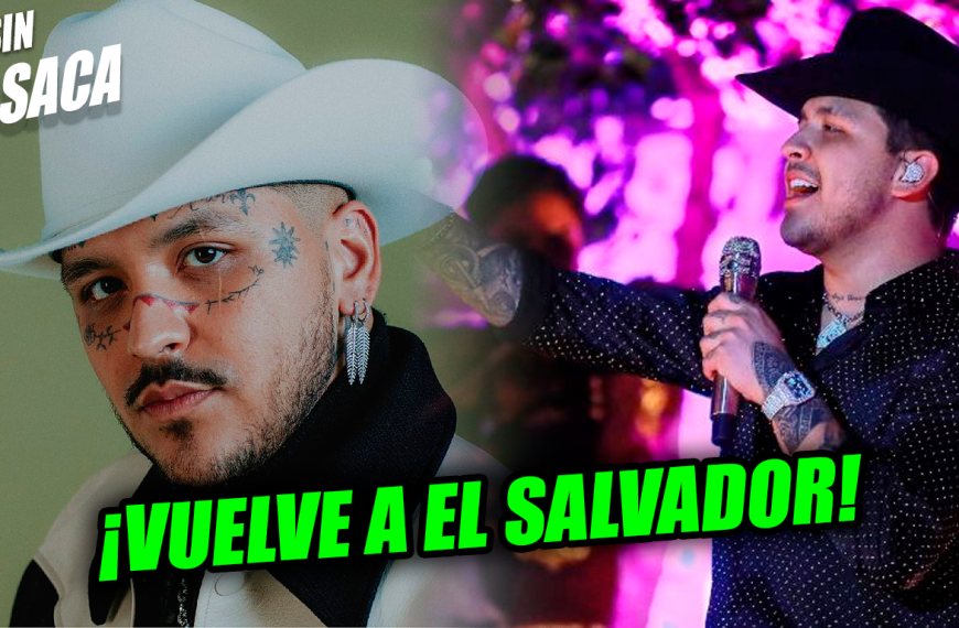 Estos son los precios y la fecha para el concierto Christian Nodal en El Salvador