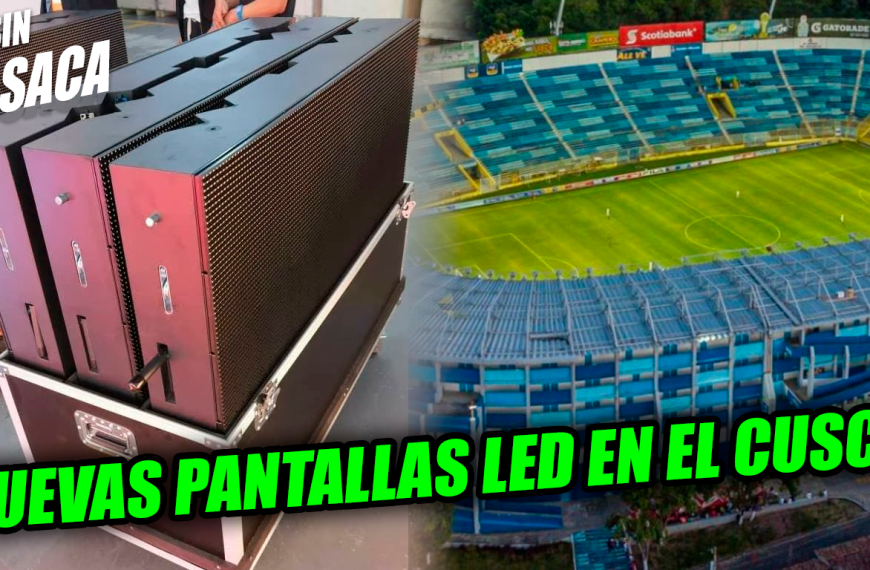 Así serán las nuevas pantallas led que tendrá el Estadio Cuscatlán para partidos de Primera y Selección