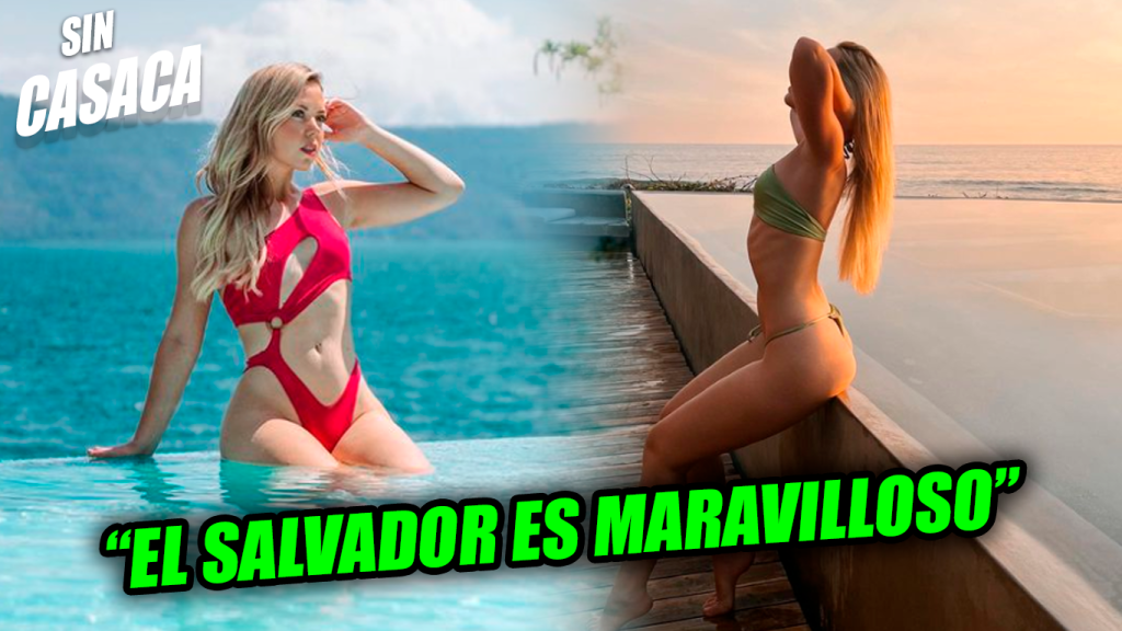 Modelo finlandesa ama el calorcito de las playas de El Salvador en…