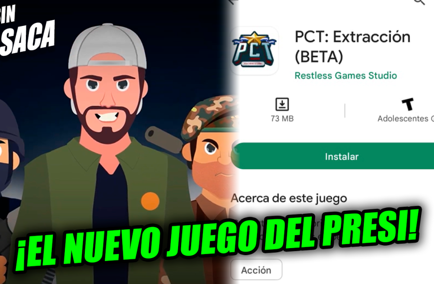 Lanzan en Play Store juego del Presi Bukele donde extraerás y acabarás con las pandillas