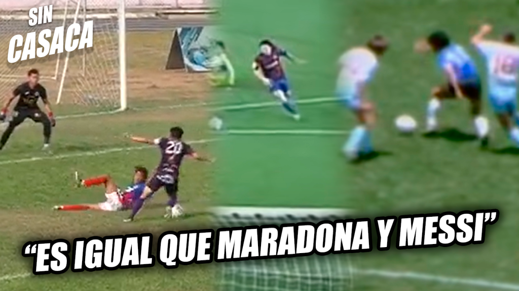 Salvadoreños comparan el gol de Leonardo Menjívar con el de Maradona y…