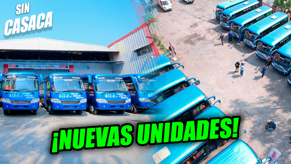 Salvadoreños viajarán cómodos y seguros en las nuevas unidades de la ruta…