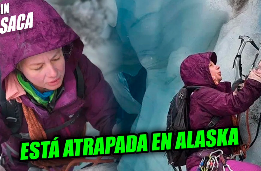 Activan protocolo para para rescatar a la alpinista Karina Arrué quien se encuentra atrapada en una montaña…