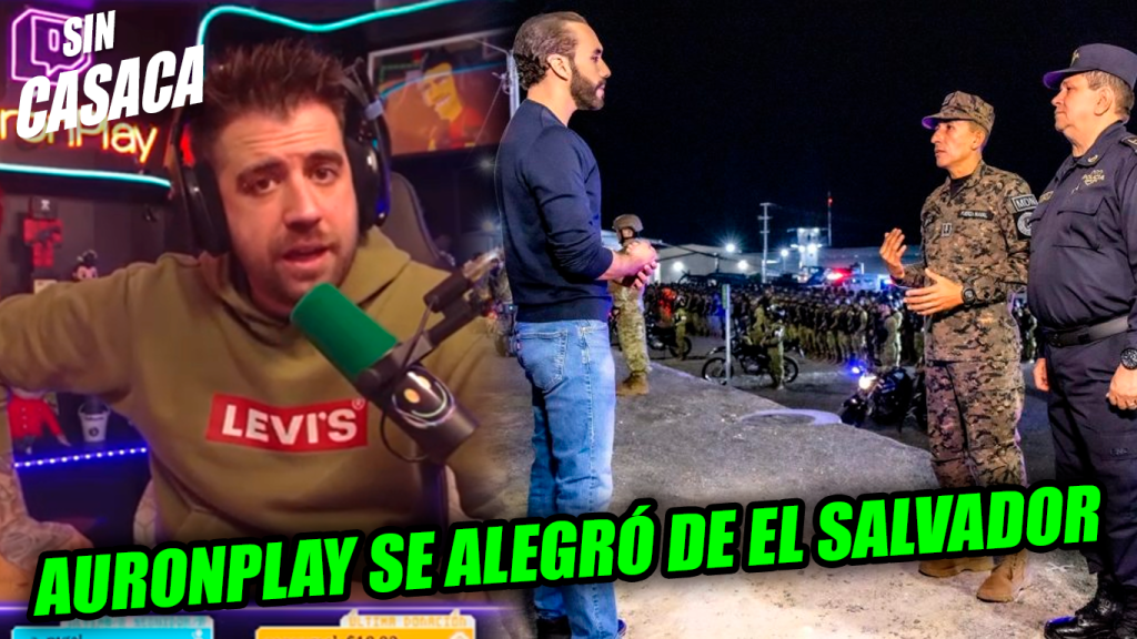 AuronPlay se pone feliz por los 365 días sin homicidios en El…